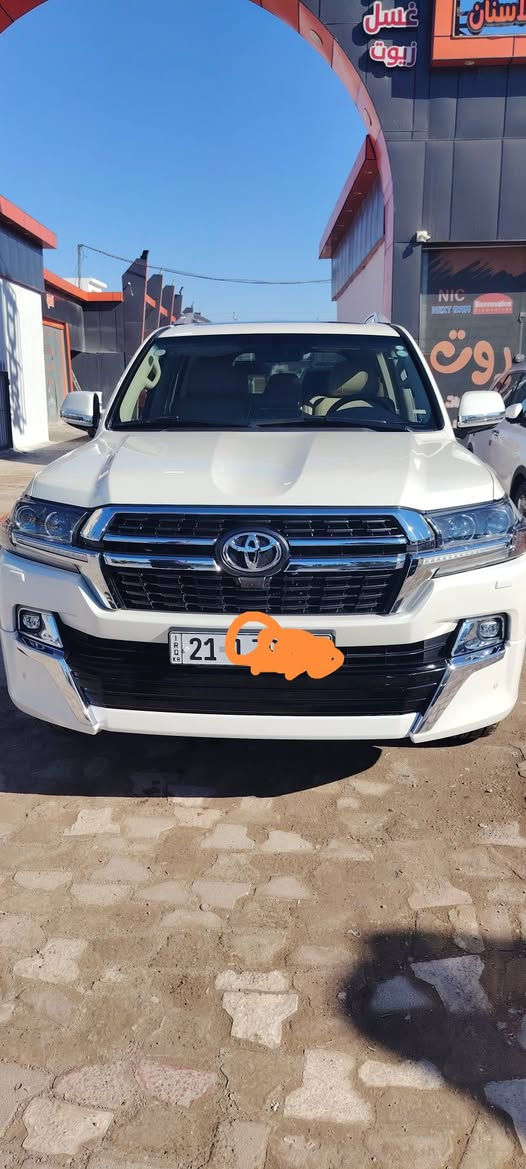 السلام عليكم لاندكروزر GXR موديل 2021 شركة ساس 6سلندر ماشية 64 ألف السيارة جديدة بمعنى الكلمة أستخدم شخصي فول مواصفات بصمة أبواب وبصمة تشغيل كشنات كهرباء أربع كامرات صندوق كهربائي ثلاث شاشات علامة لاندكروزر بالدواسة فتحة سقف مكفولة كفالة عامة عدا شخط بسيط  بالدعامية الخلفية صيانة دورية للسيارة في شركة تويوتا السيارة بأسمي بيع فقط بدون مرواس السعر 585 ورقة بيها مجال بسيط بيع أو مرواس بموديل 2025مكاني ديالى بعقوبة للتواصل ***********
