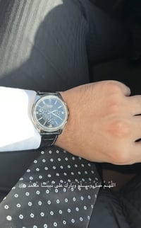 كاسيو ياباني • سير جلد • قطر ٤٠مم