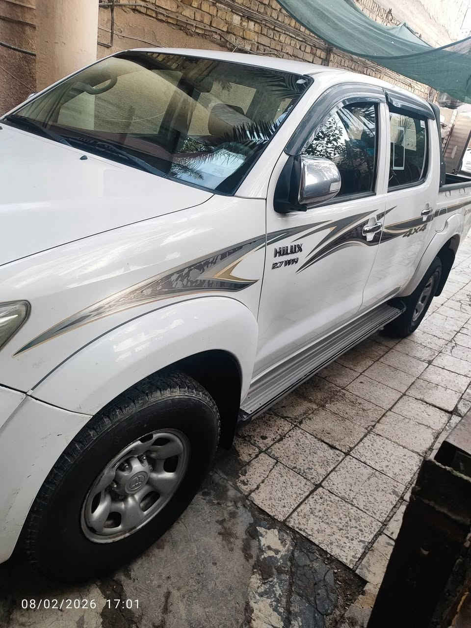 السلام عليكم
بيكم فور ويل هايلوكس
موديل 2015 اوتماتيك
مشروع وطني واسط
رقم انكليزي  سنوية جديدة
سيارة مكفولة تخم تاير  جديد
سيارة مركونه بالبيت خاليه من اي نقص
العنوان بغداد الشعب  لتواصل  
مبايل/وات ساب  ***********
