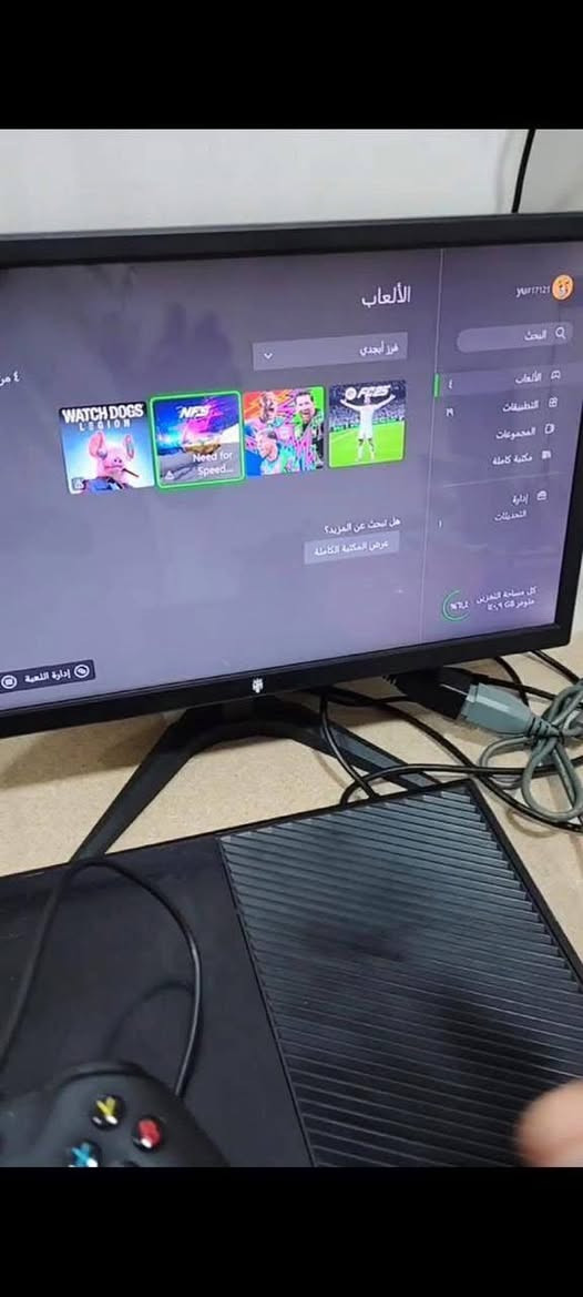 اكس بوكس للبيع
ذاكرة 500
مع  هارد 500 يدعم اونلاين... كيم باس مع يده أصلية مع كيبل HD مع محولة
جهاز نظافة 100 %
السعر ١٦٥ الف وبي مجال  وكل الهلا
***********
الفلوجة - قرب الجسر الثالث
