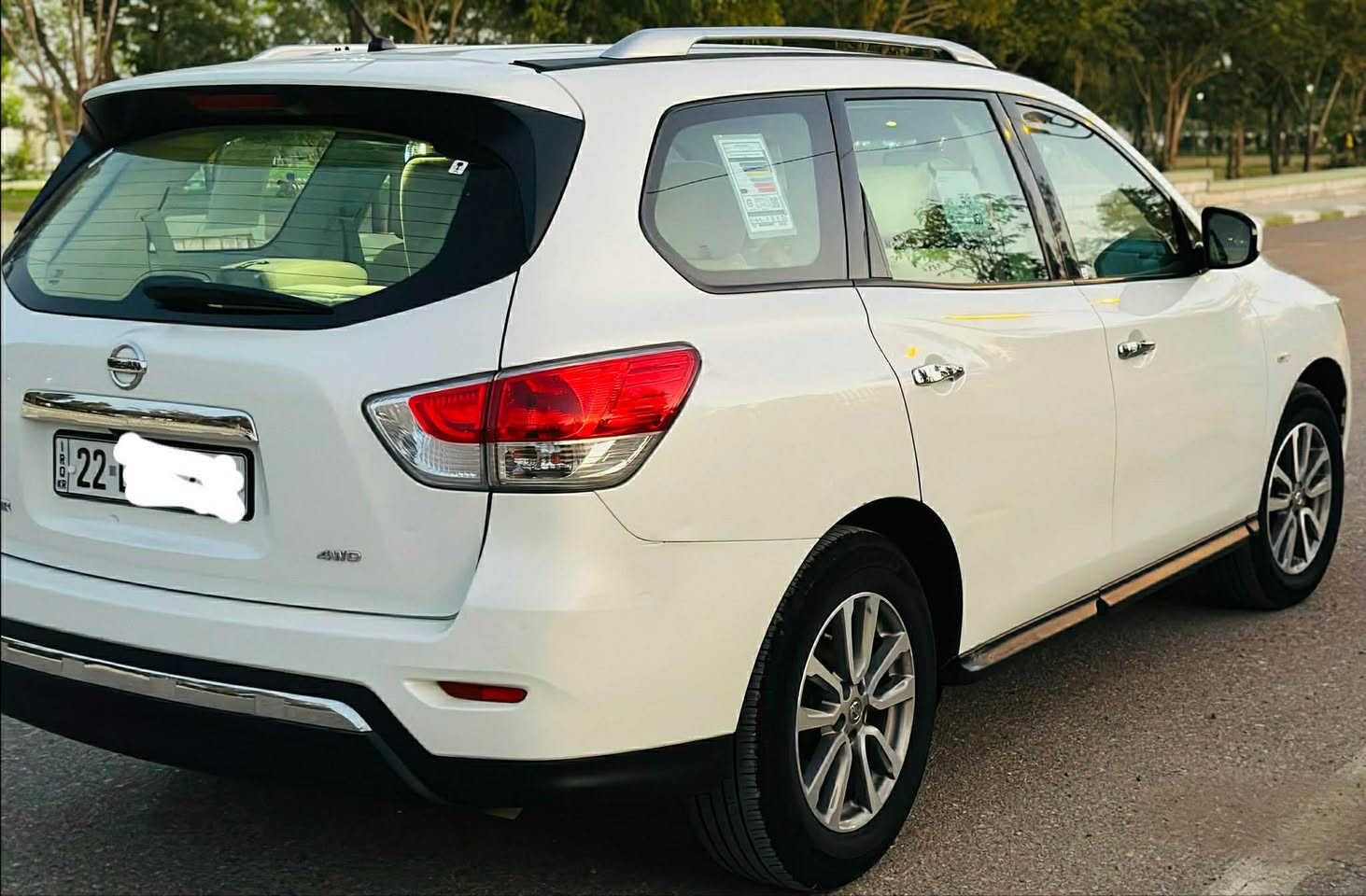 نيسان.  باسفندر  خليجى 
موديل( 2015 ) سبعه  ركاب 
سته  سلندر  💪        مرغوب 
مابى قطره صبخ مكفوله مابى بارد 

فول       مواصفاط   ماعده    بانوراما
تحديد سرعه دبل اكسلكشنات كهربا كامره حاصه لايتات ليد سكان فليوم داخل اصفر تبريد مركزى هوايه مواصفاط بيهه 
رقم سنوى زنكه جديد بشرط تحويل وكاله نفس يوم 
طايه جديد مابى برغى نقص   
بشرط كير محرك تبريد

سعر اكتب رقم 6 
بو سعر ژماره 6 بنوسه
***********

نيسان باسفند خليجى سفر 
موديل (2015)— 7 نەفەریە
6 بستونى  💪 مرغوب 
سبوخ و ساردى نيه بشرت 
فول مواسفاته بلام سلايد نيه
ناو زرده كامره شاشه كوشن كاربا حاسه لايت ليد  سوكان فليوم  تحديد سرعه 
تايكانى لوكه 
سنوى رقم زنكه تازه بشرت وكاله و تحويل 
سياركه لوكه زور باك ماوتوه كالار, السليمانية
