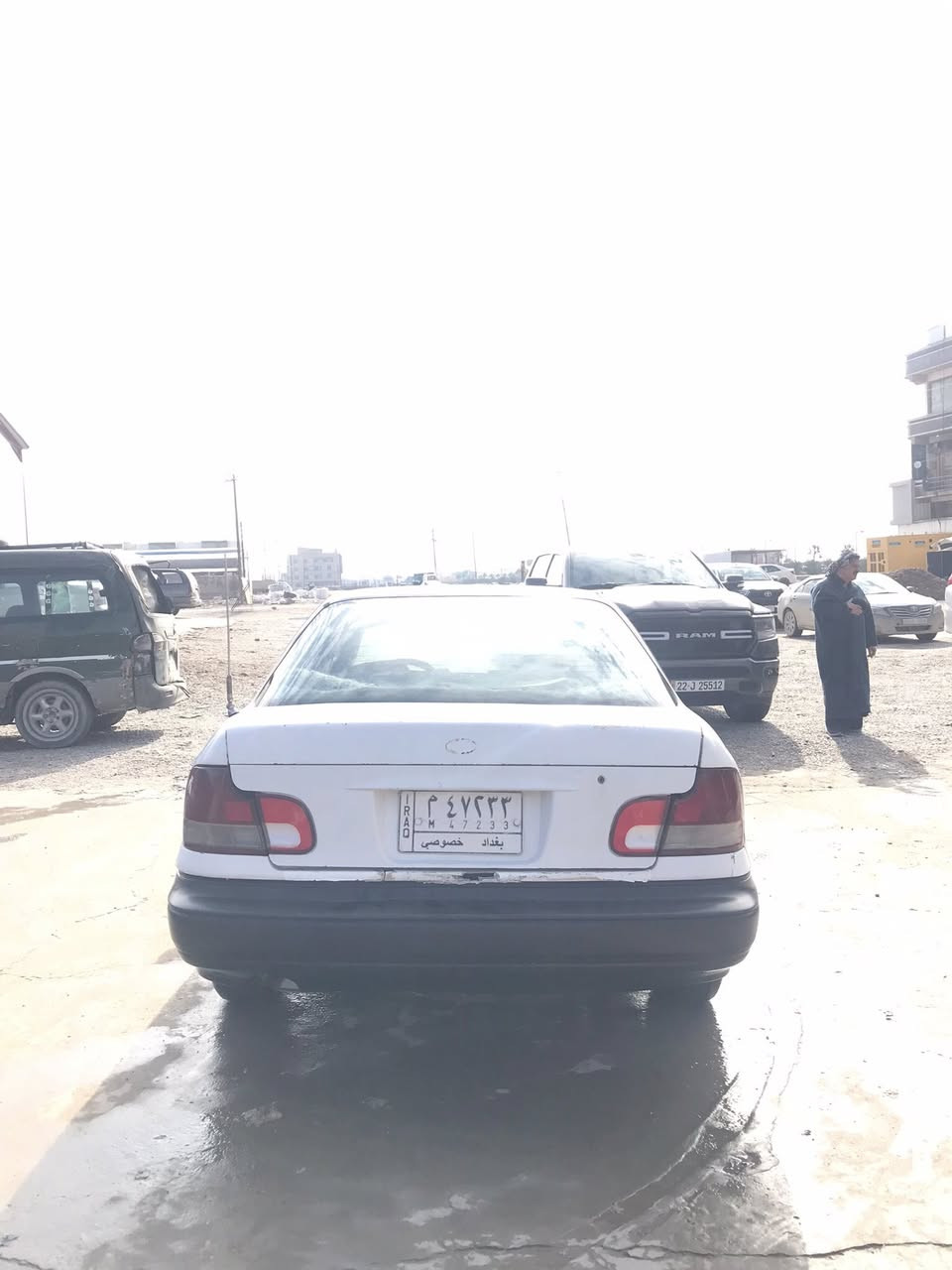 السلام عليكم الانترا دمعه موديل 1994 
كير عادي  سنويه باسمي رقم بغداد 
تبريد شغال 
كاملة كلشي شغال سعرها 26 
هاتف ***********
