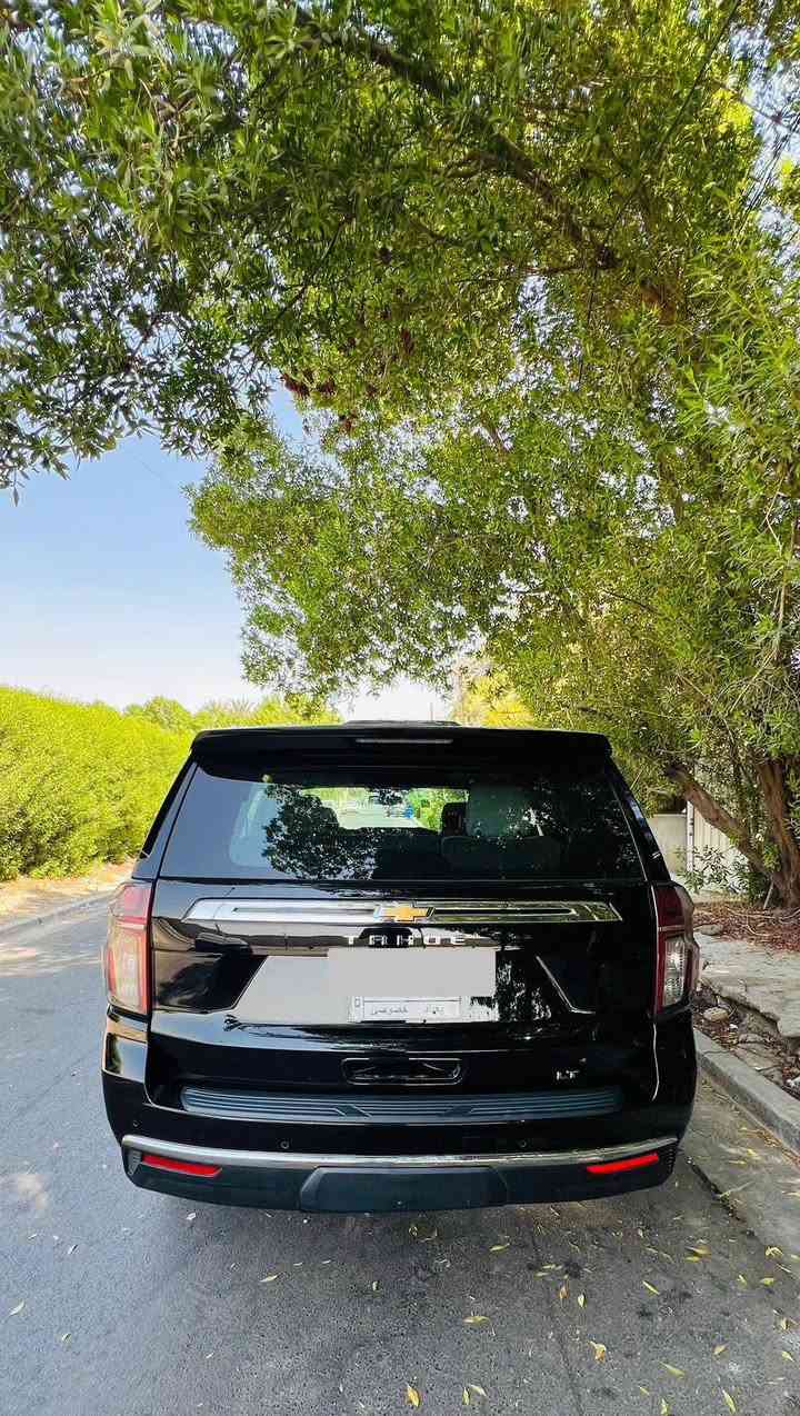 سلام عليكم تاهو LT
علامه صفره
موديل 2021
لون اسود 
ماشي 55 الف
مكفولة من صبغ وتبديل او بارد
مواصفاتها معروفة ومتخلص
بصمة تشغيل 
تشغيل عن بعد 
فتحة سقف بانوراما
حساسات امامية 
حساسات خلفية 
رادارت جانبية
رادار امامي
 تحديد مسار 
كاميرا خلفية دوارة
دوسات 
صندوق كهرباء 
شاشات خلفية 
تبريد ٣ قطع
تبريد خلفي منفصل
اوتو ستوب
هاندبريك بصمه
مقاعد جلد
مقاعد كهربائية 
مقاعد امامية كهرباء 
تحكم ستيرن جهتين 
ثلاجة وسطية 
اضواء led امامية وخلفية 
اضواء زنون امامية
نظام ملاحة
سياره بصمات اثنين
رقم بغداد بسمي 
مكان سياره سيديه 
تلفون ***********
