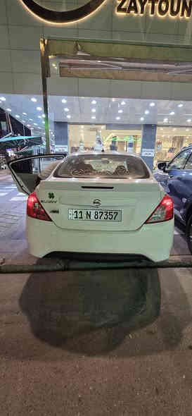 السلام عليكم ورحمة الله 
للبيع نيسان سني 2020 
رقم بغداد انكليزي باسمي 
سنوية 2030 وهزة جديدة  شهر 8 تخلص
   السيارة بيه الباب نصه صبغ والجنطه وجاملغ بارد
كير مكينة  تبريد كلها ع وضع الشركة 
تايرات جديده
صدر امامي خلفي جديد قبل سبوع شاده
بيه شاشه وكامره HD دواره
الداخل مدوشم
ماشية 57 الف 
عارضها 109 وبيها مجال 
مكاني الدوره ميكانيك 

***********
