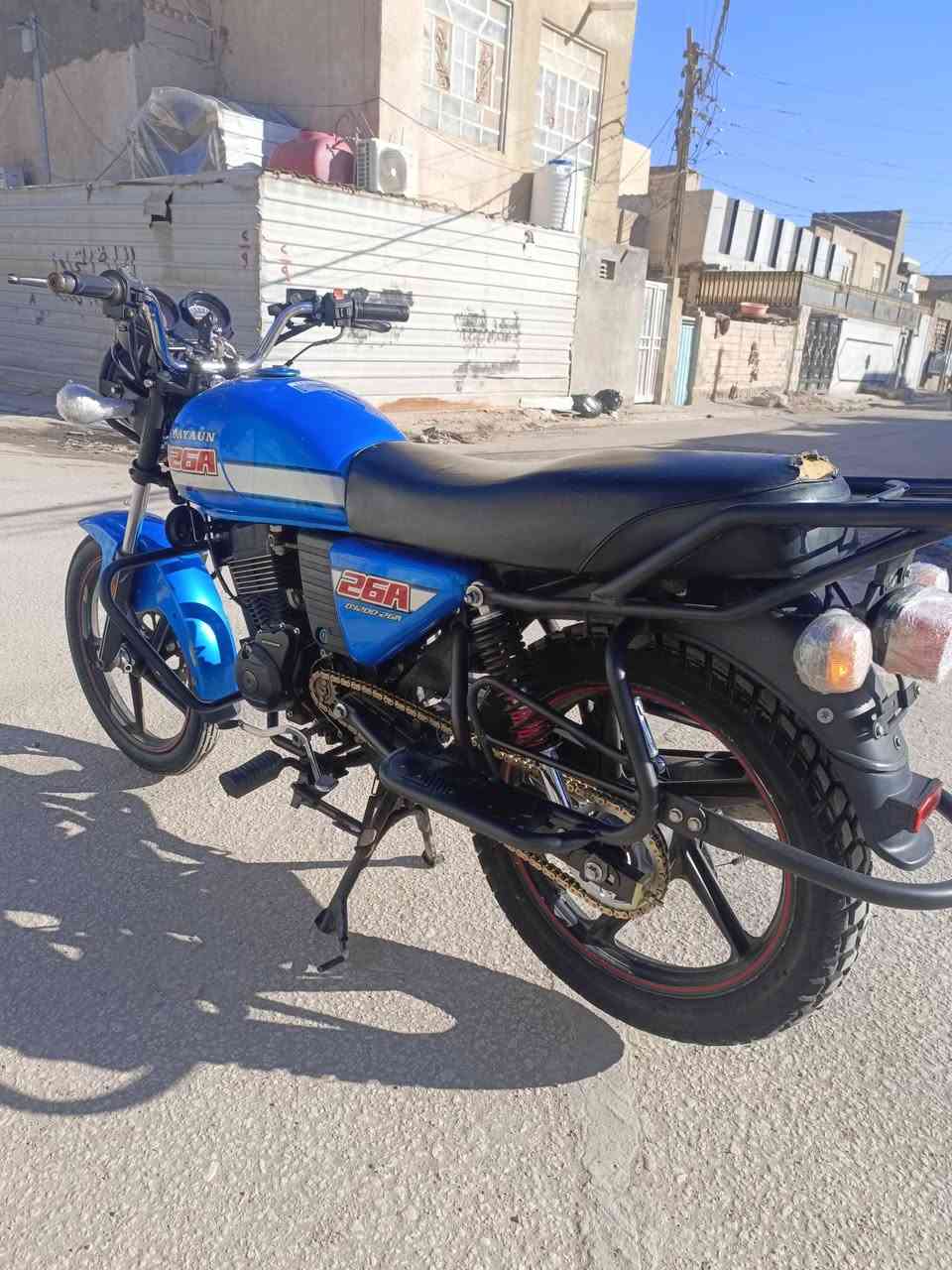 للبيع دراجه دايون موديل 21 طالعه 22 دراجه مكفوله كفاله عامه تجي تفحص وتكلب فول نضافه  اوراق وكيله ابن هوشا بلخان دراجه نضيفه معنه الكلمه مال جناي السعر خاص الاستفسار عن *********** مكاني نجف
