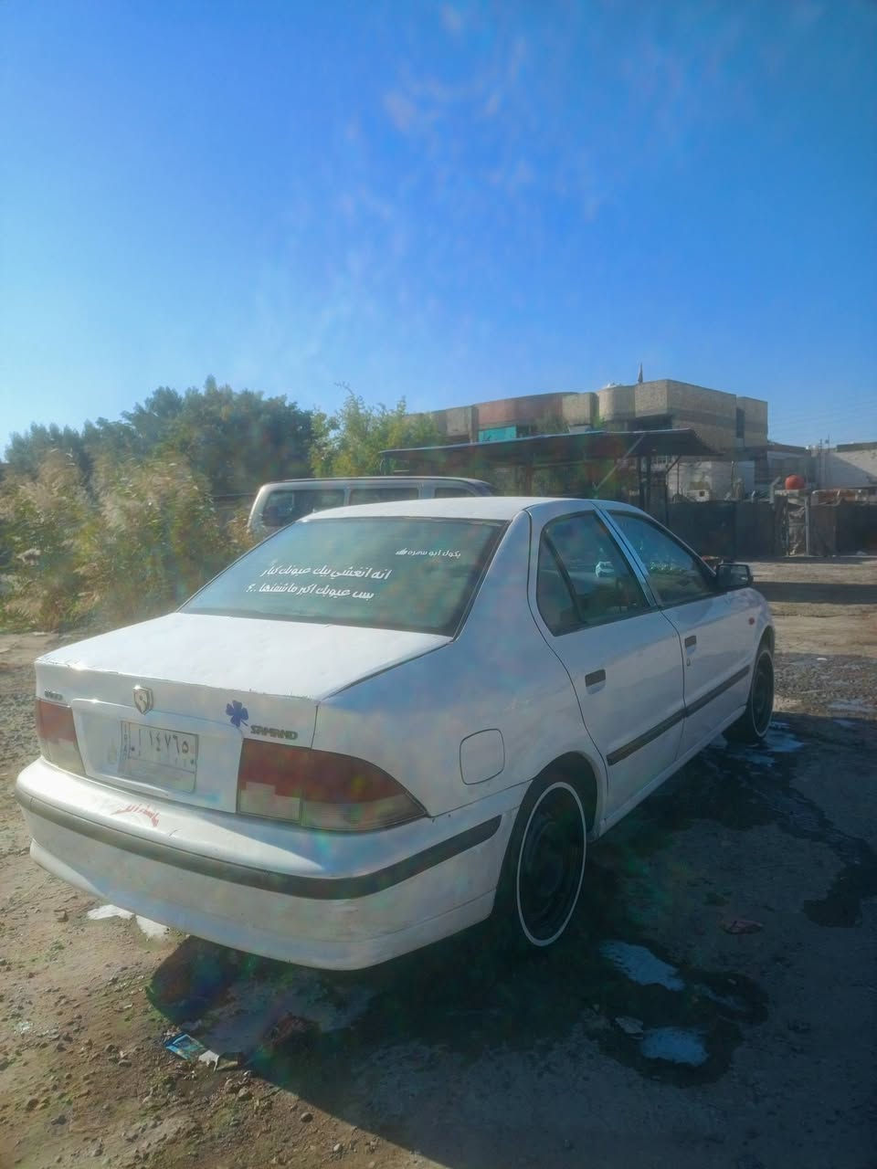 سلام عليكم سمند مديل 10 للبيع ناطق مكينه وكير فرنسي حداديه جديده مشط جديد سلف جديد دوشمه  جديده تايرات جديد لفان جديد كنبريسر جديد حداديه 10\80بدل بيه جاملغ وبنيد تجي وشوف بعينك مكاني النجف الشرف حي النصار معروضه 35وبيه مجال حك جيه ***********
