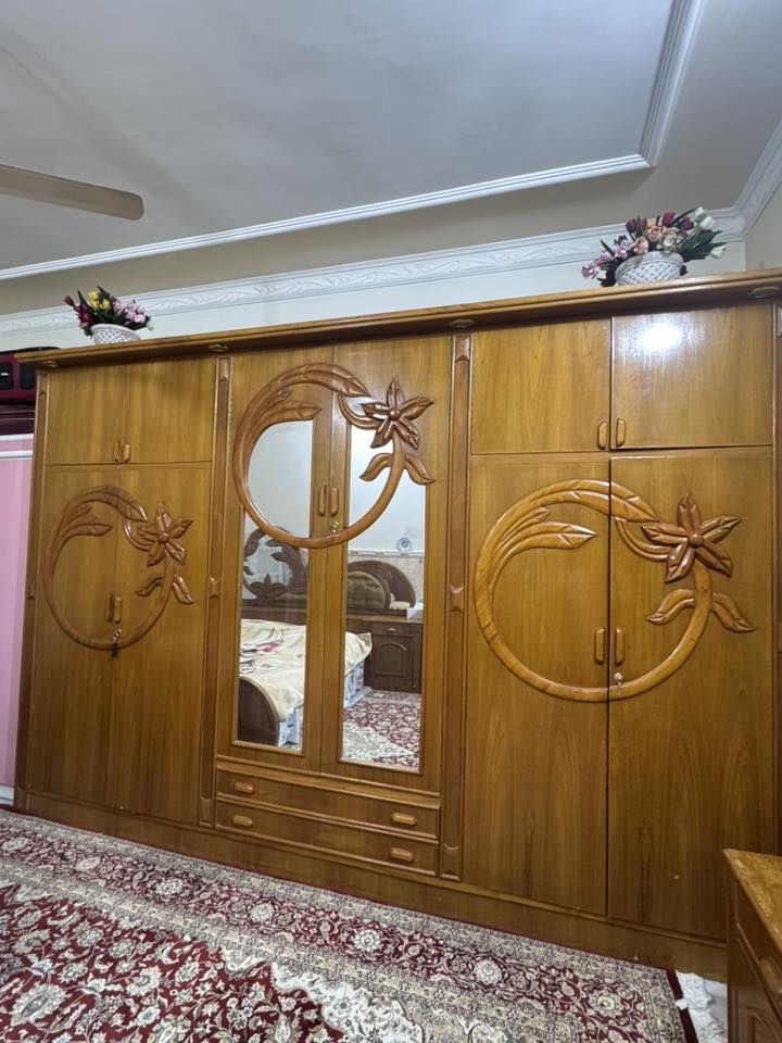 غرفة نوم نجارة عراقيه استخدام نظيف صاج مع جاوي بمليون وربع قفل ***********
