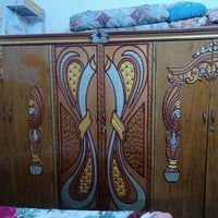 غرفه اخشاب • بدون جربايه • باب PVC ٧١×١٩١