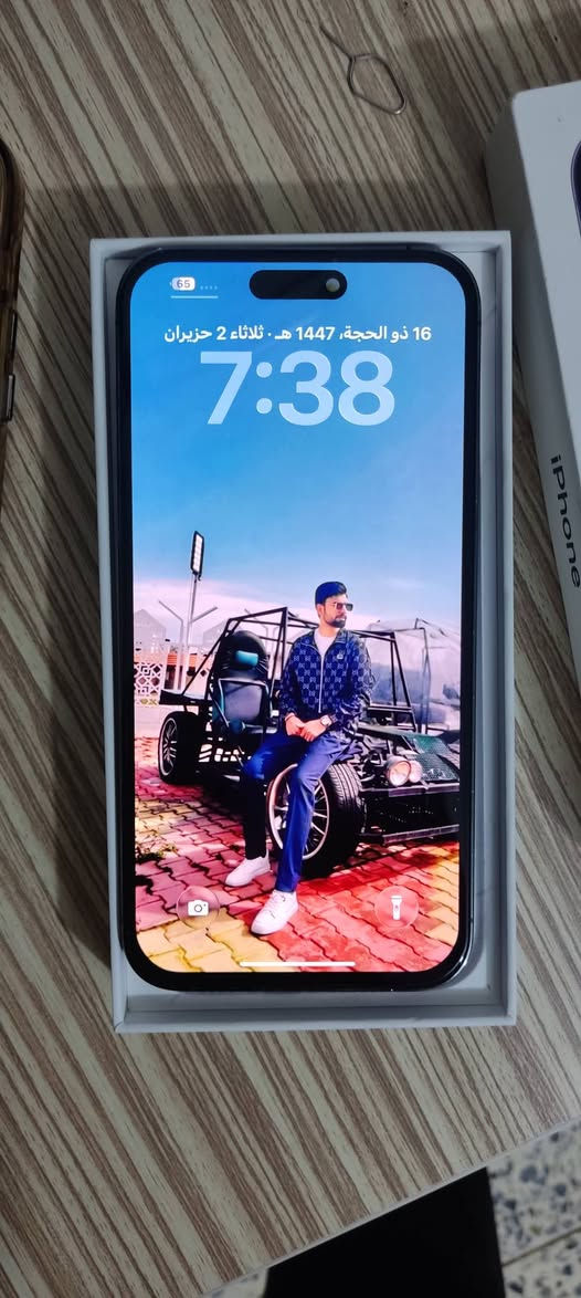 السلام عليكم
📱14 برو ماكس 
ذاكره 256
بطاريه 78 بلاديه 
نضافه الجهاززز 100/98  مبدل بي شاشه  قبل أسبوع 250سعر شاشه الجهاز شرق اوسط ماستر كارتونه الأصلية ويا
السعر 725 الف  قفل/ بغداد الحسينية 
رقم الهاتف /***********

