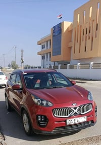 كيا سبورتج 2017 وارد امريكي حادثها موضح بالصور جاملغ تبديل وباب السائق...