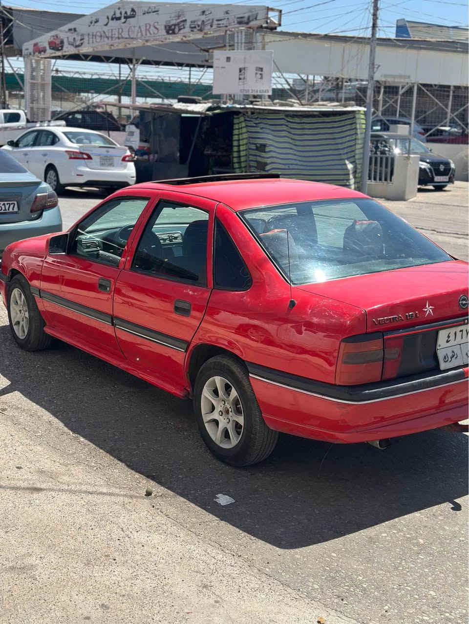 اوبل  فكترا موديل 1993 لون احمر سياره بدون دعم سيارة سنوية منتهي محرك بها دخان سيارة جديد  سقف بدون مكحل بدون صبغ سيارة موجود زاخو تلفون *********** زاخو, دهوك
