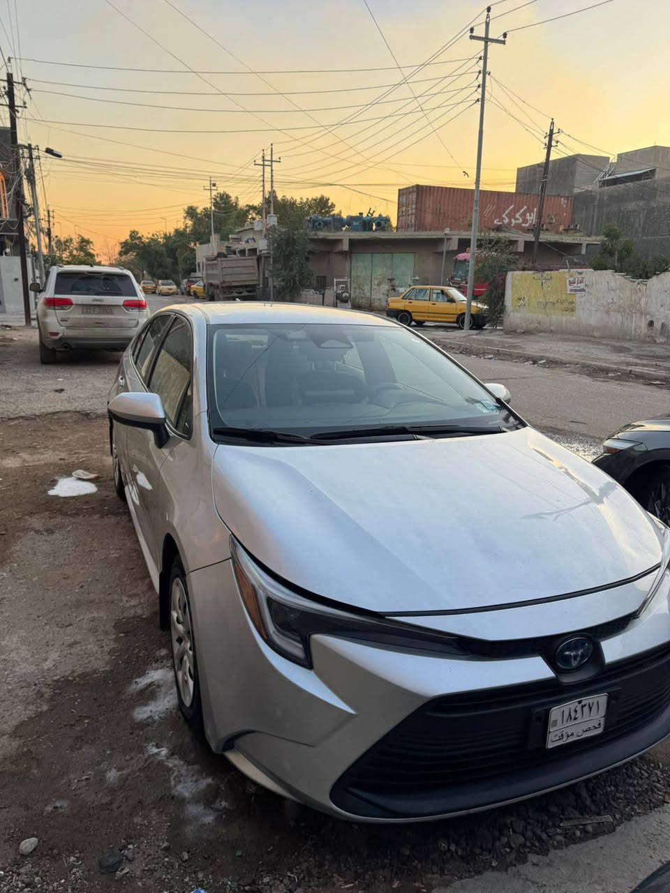 كورولا هايبرد 24 جاهزة ومرقم حادثه موضح بالصور مبددل فقط بنيد بأمريكا السعر 160 مكانه بغداد *********** وتساب وتصال
