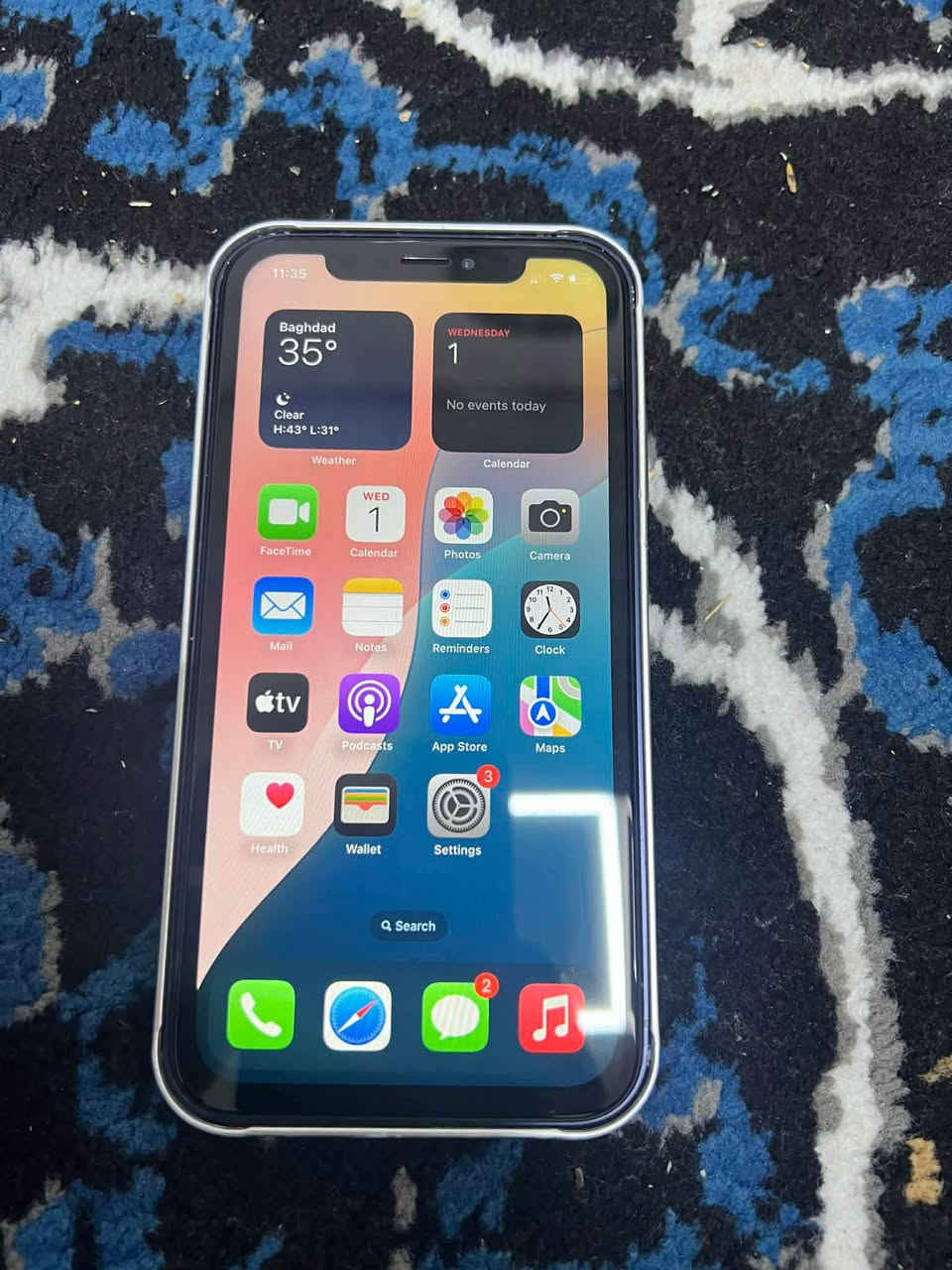 iPhone XR 
Gb128 
2سیم 
شاشەوپاتری لۆکی لەسەرە
پاتری١٠٠
زور بیعەیبە پشتیبکراوە بە١٧پرۆ
شوین سلیمانی
١٣٥هەزارو کەمیک مەجال
*********** السليمانية, العراق
