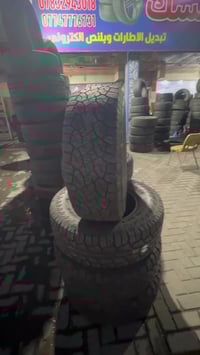 تم بعون الله وصول اطارات خشن AT +MT القياسات  ٢٨٥/٧٠/١٧ مستخدم وجديد  ...