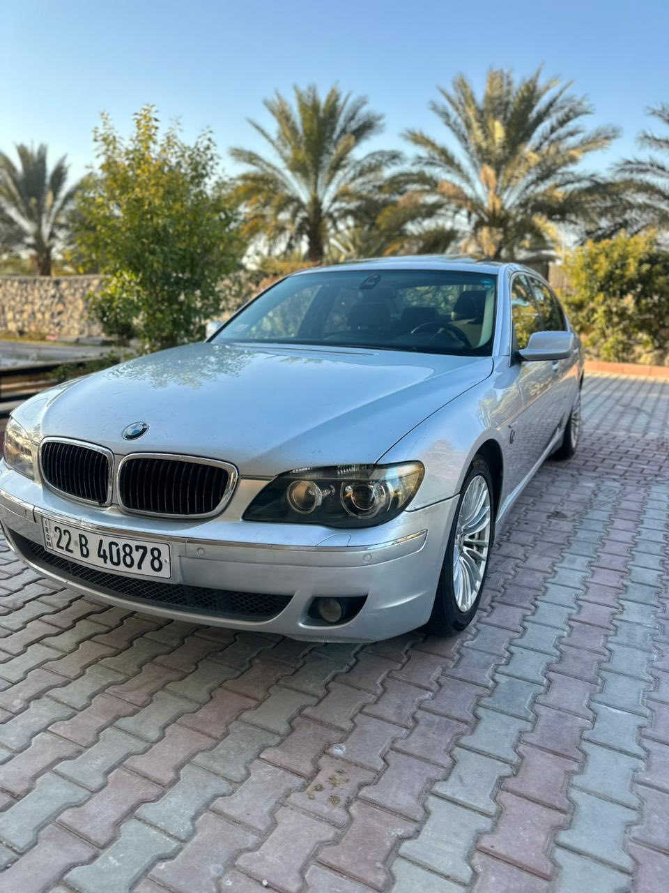 السلام عليكم اخوان
730خليجي مكفوله كفاله عامه 
من الصبغ 
موديل 2008
فووول مواصفات السعر 140وبيهه  مجال 
رقم اربيل باسمي سنويه لل31
***********
ميثاق تايه مجيد يفصل واني البس ☺️
تحياتي للجميع
