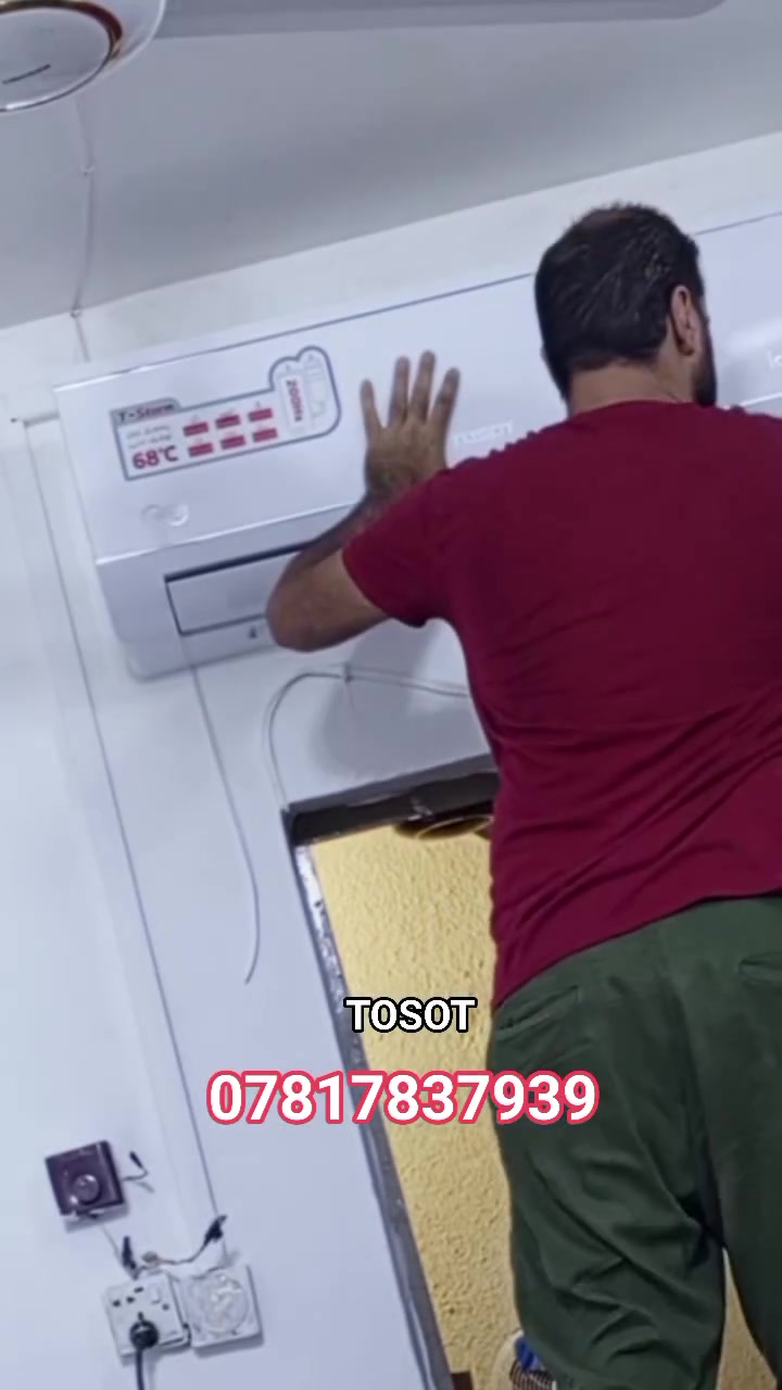 ورشه الهندسيه للتبريد متنقله في بغداد 🌐 
لتنصيب وتركيب سبالت ❄️ وفتح سبالت ❄️ وغسل وتنظيف جميع انواع السبالت 💧 
📍(نصلكم جميع مناطق بغداد 🌐)
//////////////////////////////////////////////////////
📌جزء من اعمال ورشتنه لهذا الأسبوع.
✅ تم تنصيب سبالت نوع TOSOT توسوت البلسان العملاق
1ونص 2طن غاز 410R شغل راقي مع ضمان 🧑‍🔧
✅ فتح سبالت اخرى وغسل سبالت جداري كنتوري 
✅ سرعه في إنجاز العمل 
✅ دقه في العمل المنجز مع ضمان العمل 

⭕ للتواصل عبر الرقم:
📱*********** واتساب ✅ 
او مراسله الصفحه 📩
