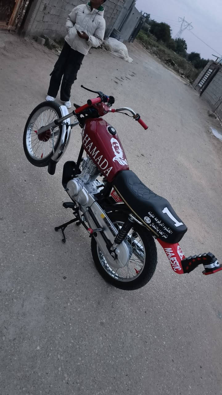 سلام عليكم دراجه للبيع وراق اصولي موديل شاصي 18/وتعمير قبل 15يوم مكان شطره سعر 950 دراجه احله من صوره شراي تصل  ‏‪***********‬‏
