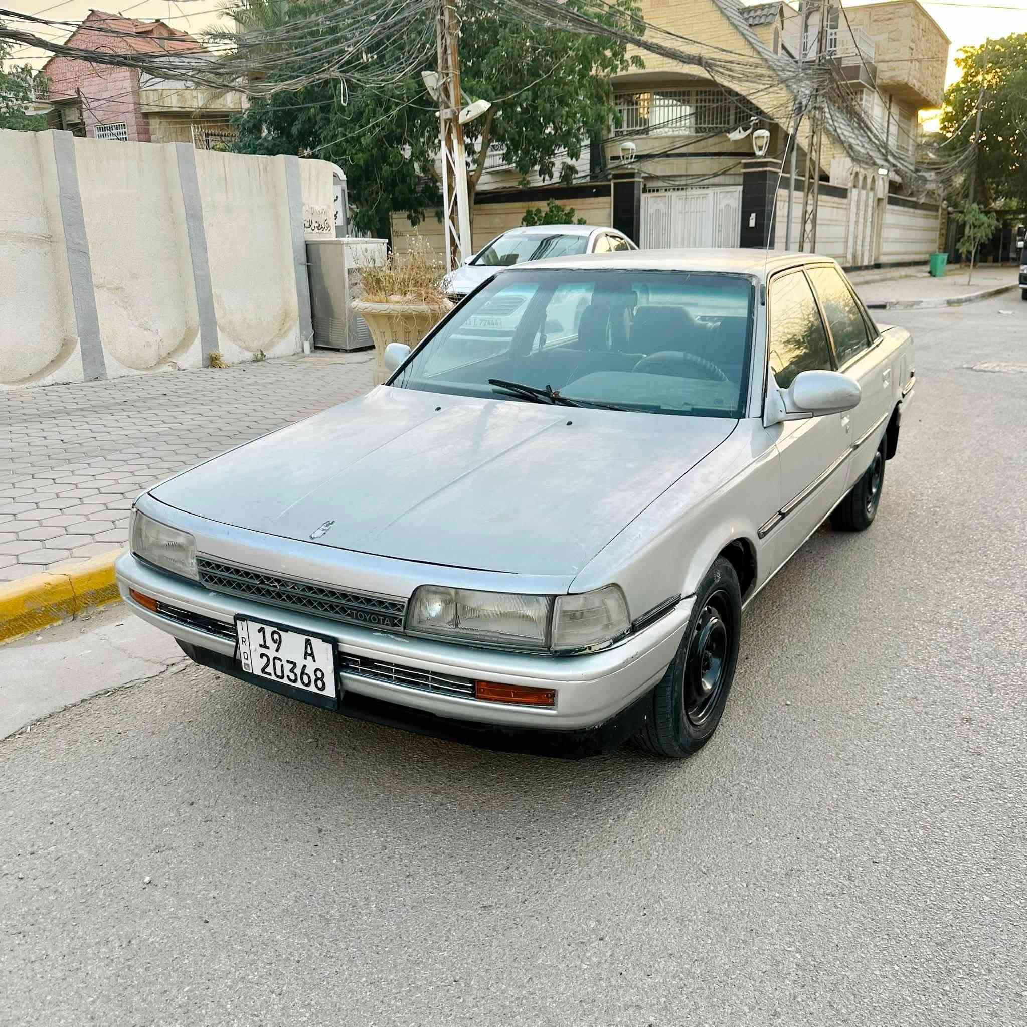 ***********
كامري موديل 1990 رقم كربلاء انكليزي 
 محرك 1800 و كير اوتماتيك بحالة ممتازة مكفوله من الحادث شواصي لغود تكم كفالة غرفتها داخلها شركة و كهربائيات كلها شغاله  سيارة جاهزة بيه جراد بسيط مصبوغه حزام جمالية اثر جراد مكان السيارة بابل طريق حله كربلاء ناحية ابو غرق 
سعرها 45 وبيها مجال
