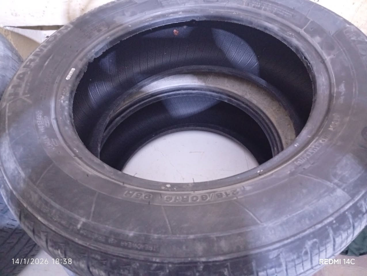 السلام عليكم من فضلكم أعضاء الكروب المحترمين
اربع اطارات الحجم ١٦) على ٦٠( على ٢١٥ للبيع بيهن رگع اليحتاج منهن زوج أو تك أو كلهن بخدمته قيم وخذ العنوان ناصرية ثوره قرب قيادة الشرطة ***********  مال اوبتيما
