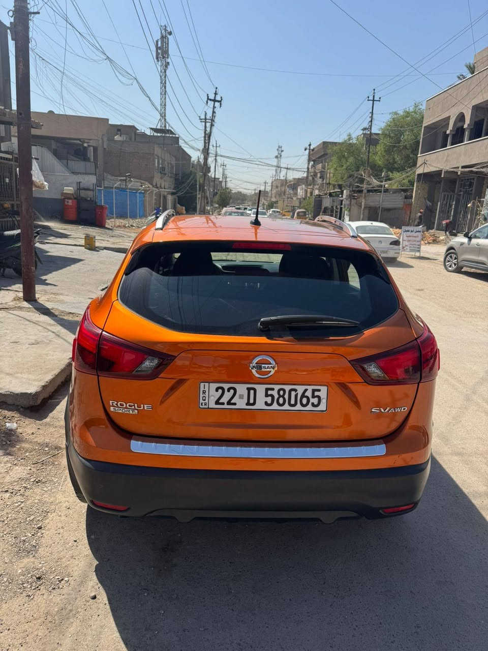 السلام عليك
نيسان روج مواصفات السبورت حادثهة قطعة وحدة البنيد فقط بدون اي دواخل
رقم اربيل ماشيه ٦٠ نضيفة جدا جدا موديل ١٧
السعر ١٣٠ وبيهة مجال 
مكلف بالنشر رقم صاحب السيارة ***********
بغداد الجديدة الامين الثانية
