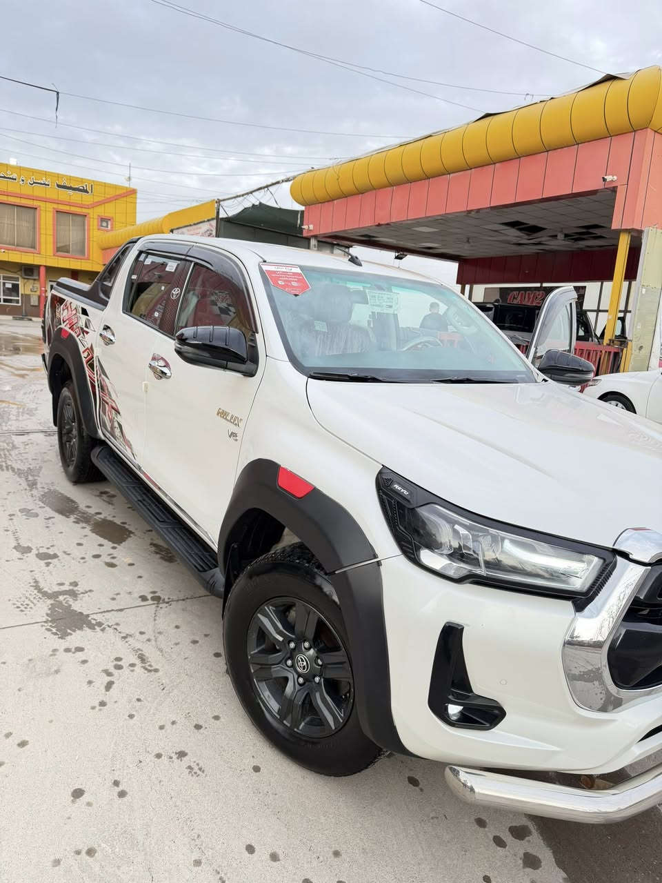 السلام عليكم
للبيع ‼️‼️‼️

تويوتا هايلوكس بيك آم 

🔸موديل 2021🔸

🔸مواصفات سيد نهرو باب أول🔸

🔸لون ابيض🔸

🔺شخط بين البابين جهة السايق ومرشوش فقط بدون فتح أي باب وأي عيار والباقي مكفول 🔺

🔸السيارة رقم اربيل بأسمي هزة فحص كله جديد🔸

🔶 السيارة ماشية 127 حقيقي

🔶محرك محرك وقير شرط

🔶السيارة محرك 6

🔶السعر 300$ ومجال 

🔶مكان السيارة - اربيل

📞- ***********
