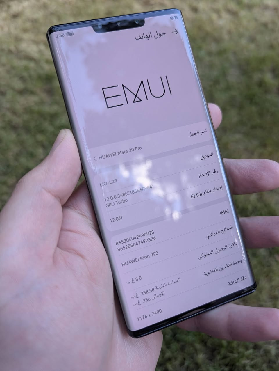 ❌  بيع فقط  ❌
بلا زحمه إذا ما عجبك السعر تجاهل المنشور.
📱 𝗛𝘂𝗮𝘄𝗲𝗶 𝗠𝗮𝘁𝗲 𝟯𝟬 𝗣𝗿𝗼 📱
❗نظافة الجهاز واضحة بالصور، بدون إي خلل❗
[𝟴𝗚𝗕/𝟮𝟱𝟲𝗚𝗕]
[الملحقات:لاصق شاشة، كفر]
💰 السعر مع التوصيل لكل العراق 𝟯𝟭𝟱 ألف 💰


**إذا كنت صاحب هذا الإعلان وتريد حذفه لأي سبب، رجاءا أرسل رسالة إلى الدعم الفني**