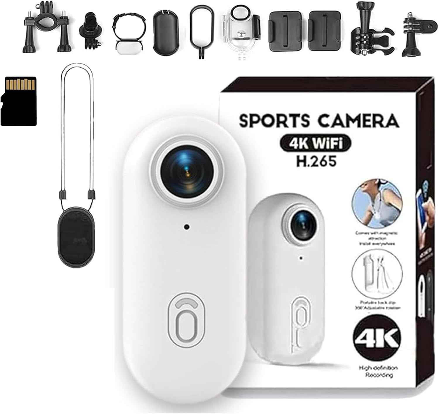 كاميرا مغامرات  مع تتبع الصوت والفيديو - كاميرا جسم 4K مقاومة للماء، مع بطارية 120 دقيقة و120 كيكا 
دقة التصوير: تسجيل فيديو فائق الجودة بدقة 4K Ultra HD.
الاتصال: تدعم تقنية الواي فاي (WiFi) لتسهيل نقل الملفات.
التثبيت: تأتي مع خاصية الجذب المغناطيسي للتركيب في أي مكان حتى على الدراجه ، ومشبك خلفي قابل للدوران بزاوية 360 درجة.
التقنية: تستخدم صيغة ضغط الفيديو H.265 لتوفير مساحة التخزين مع الحفاظ على الجودة.
السعر 50 الف يوجد توصيل حلة, بابل


**إذا كنت صاحب هذا الإعلان وتريد حذفه لأي سبب، رجاءا أرسل رسالة إلى الدعم الفني**