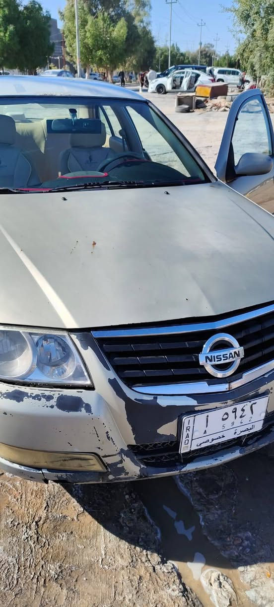 للبيع نيسان صني 2007. رقم بصرة تحويل محرك كير كفاله تخم تاير حداديه تبريد جاهزه البدي مكفول عدا طخات بسيطه للاتصال ***********. السعر 70. وبي مجال بسيط
