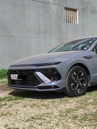 سوناتا  الشكل  الجديد  2024 لون سمنتي كلين كلين بدون صبغ بارد فقط ثلاث...