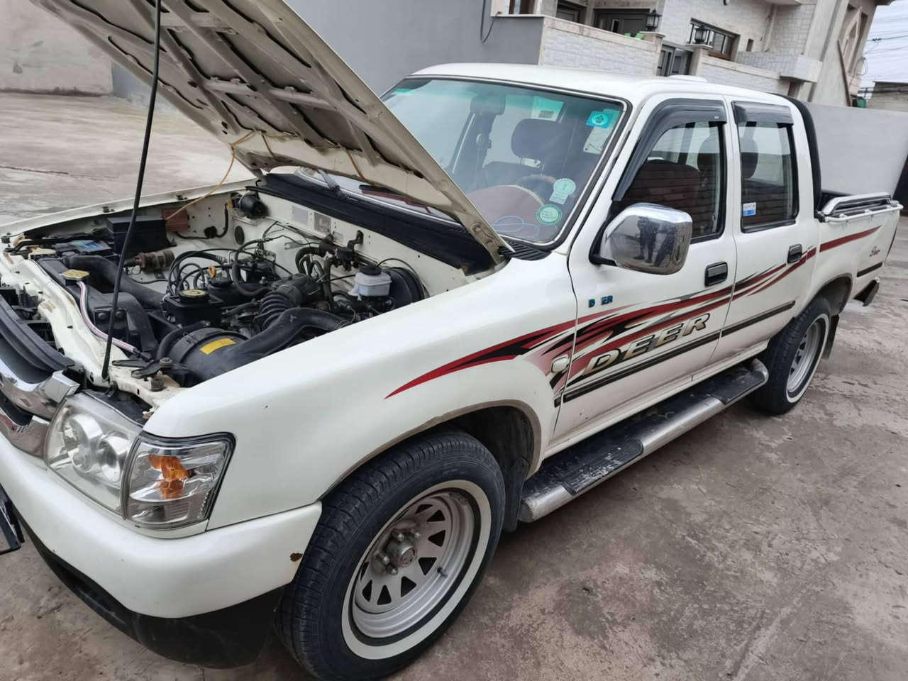 بيكم دير للبيع
2007
صبغ حزام 
لا صرف ولا نفخ 
طخم  تاير جديد 
شرط التحويل
السعر 60 وبيها مجال
***********
