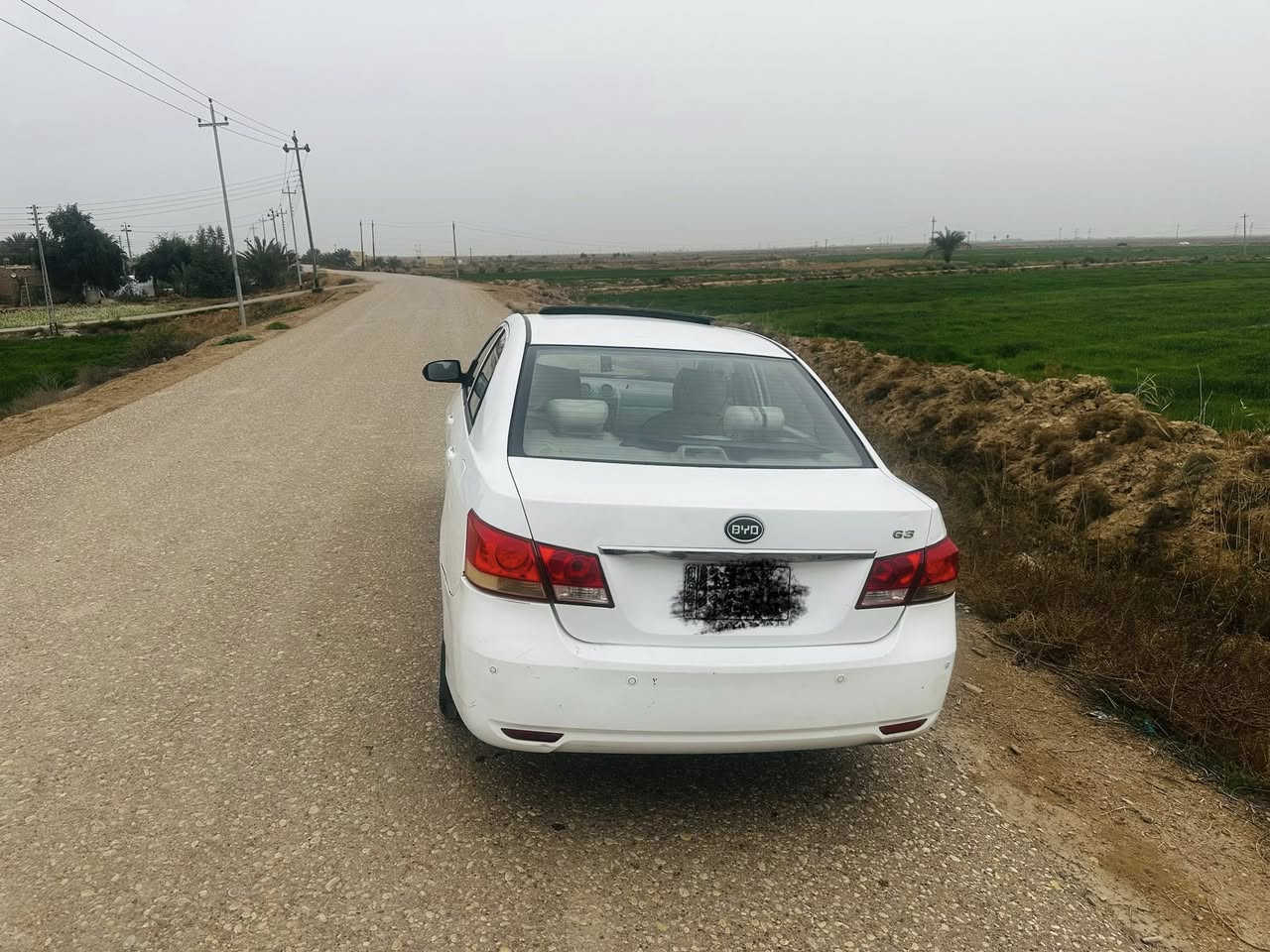 سلام عليكم BYD g3.                              مديل2013 رقم ميسان بسمي
سياره حلوه وجهازه مال معلم يعني حتى المحرك مال شركة 
السعر 58$
خاص مااجاوب***********
