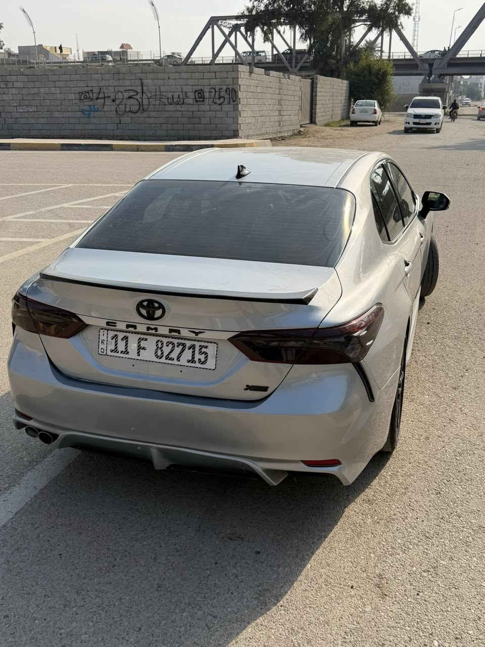 ‏2024 𝐓𝐎𝐘𝐎𝐓𝐀 𝐂𝐀𝐌𝐑𝐘-𝐗𝐒𝐄 

تويوتا كامري هايبرد  (XSE) موديل :2024
اللون : رصاصي

عداد المسافة : 35mel
                            
الضرر :  خلفي قبق جنطة فقط صبغ قطع وحدة 

جميع الايرباكات سليمة 
‏
المواصفات : 𝐗𝐒𝐄

فـول مـواصـفـات عدا الفتحة 

ابواب  بصمة

شاشة  كبير
كاربلي 
كاميرات 4 
ويل 19 الرياضي 
 داخل أحمر 
حساسات خلفيه امامي 

هاند بريك بصمة
اوتو هولد (𝐀𝐔𝐓𝐎 𝐇𝐎𝐋𝐃)
اوتو ستارت (𝐀𝐔𝐓𝐎 𝐒𝐓𝐀𝐑𝐓)
رادار امامي (تحديد مسار)
‏‎رادار جانبي (نقاط عمياء)
‏‎حساسات خلفي 
مانع انزلاق+𝐀𝐁𝐒
3انظمة  (𝐄𝐂𝐎) (𝐍𝐎𝐑𝐌𝐀𝐋)(𝐒𝐏𝐎𝐑𝐓)
تحكيم استيرن+ شفتات استيرن
كشنات جلد ، كشنات كهربائي
كشنات الامامي تدفئة تبريد
لايتات (𝐋𝐄𝐃) عدسة زينون بيلادي
اناره داخليه led  بلادي 
شاحن وايرلس
مثبت سرعه تفاعلي قيادة اليه 
تحديد مسار 

رقم وهزة جديدة رقم بغداد تحويل او وكالة بليعجبك 
 
السعر 238 وبيها مجال 

العنوان : ديالى _بعقوبة  المفرق 

***********
