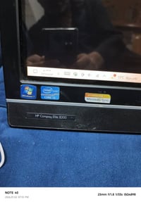 حاسبة منضدية شاشة حجم 22 لمس +ملحقاتها كيبورد ضوئي ماوس السعر ١٥٠ الات...