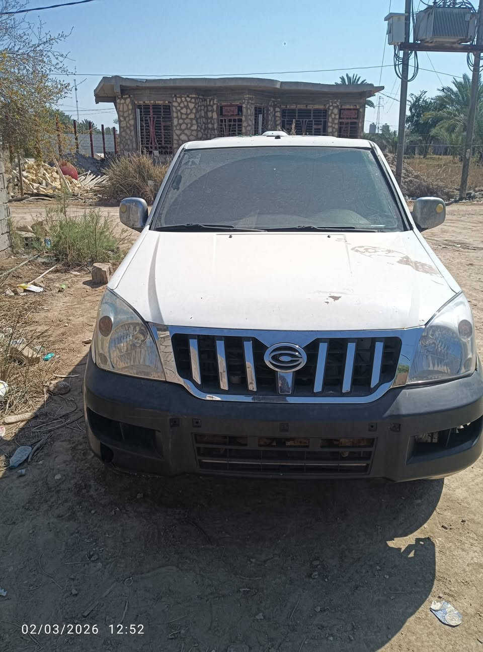 بيكب صيني كنوع موديل 2010 منافيس سعر 28 وبيها مجال مكاني بابل قضاء القاسم ***********
