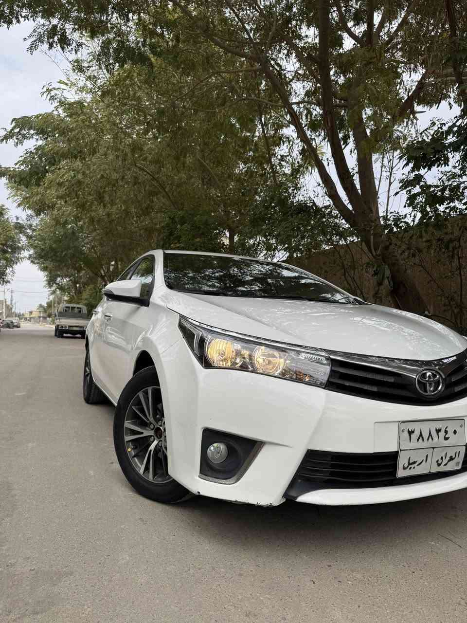 السلام عليكم
كورلا 2015 خليجي (كفالة عامة )كير مكينة كشر كفالة
مكينة 2000 دوش صدر امامي خلفي جديد شرط الفحص قبل شهر  مشدود تخم تاير جديد تدفئة تبريد جاهزة من اي شي سنوية صاقطة صار شهر
 ملاحضة/  لتكلي سونار تعال انته افحص تجي افتر وياك العراق كله خلاف كلامي اتحمل كافة المسؤلية 
السيارة حلوة ونضيفة

السعر 137 وبيها مجال
مكاني واسط الصويرة 
***********
