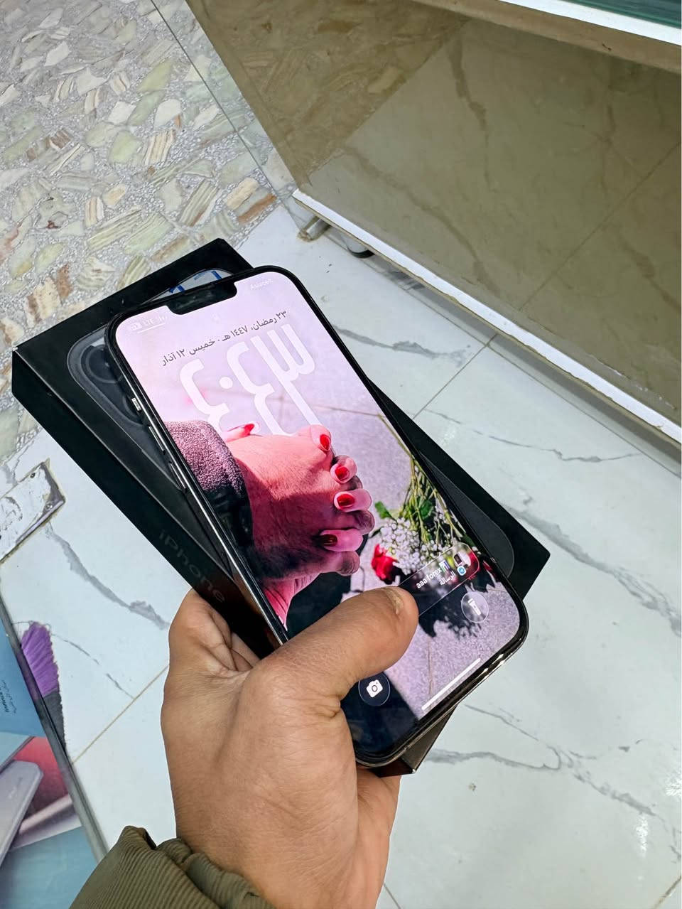 ايفون13 برو ماكس ذاكره1تيرا مكفول وتر بروف بطاريته٩٥  جهاز ع بلاد وشرط فحص ونضيف زلغ مابي مامفتوح ولا بي عطل الزبير, البصرة


**إذا كنت صاحب هذا الإعلان وتريد حذفه لأي سبب، رجاءا أرسل رسالة إلى الدعم الفني**