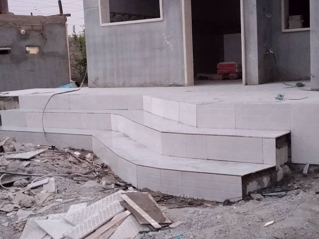 خلفه تطبيق بورسلين سيراميك كاشي ومرمر تركيب درج  شغل درج اوله متفرق حالين ***********
