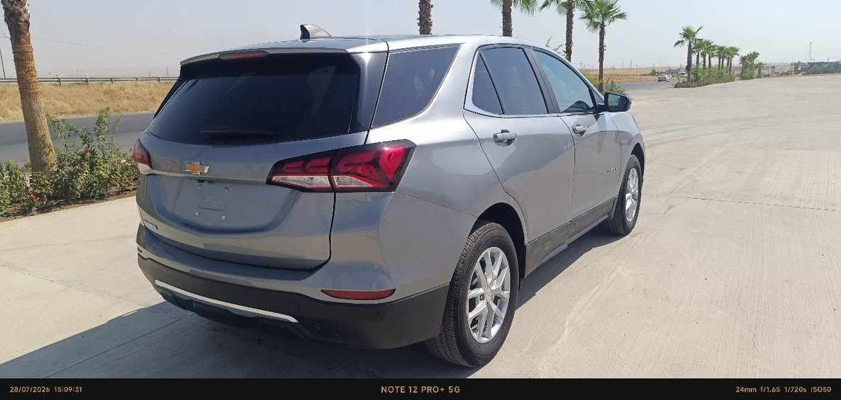 Ghovrlet EQUINOX
موديل 2024
لون سلفر 
سعر 118 ورقه بدون رقم 
ماشيه 15 الف ميل
مواصفات LT  4×4
بصمه+شغال عن بعد
تحكمات فول 
فور ويل 4×4 AWD
صندوق كهربائي 
كشن كهرب و هيتر
رادار امامي و خلفي 
بريك بصمه
حساسات خلفي
ايرباك فقط تكمه جهه اليمين طاك و مرجع سستم شركه
تبريد قطعتين امامي و خلفي
لايتات و راديترات و ردار و حجر بيئه بلادي شركه 
سيارة ٦ قطع صبغ و شبرين من قمارة ابيع عام صبغ 🤚
بجم و خلف  كبس شركه بدون دواخل و لغد مكفوله حادث قشر خارجيه طخطخات  فقط 
سيارة جاهزه 100/100
رقم شاصي 

 3gnaxueg8rs204992

كير و محرك و طغم و تايرات و تبريد كله شرط 🤚
تترقم محافظات الاقليم اربيل دهوك سليمانيه حلبجه 
مده الترقيم 90 يوم من تاريخ الشراء 
سيارة في اربيل شركه نور البصرة موجوده 
شراي يتصل 👇 
***********
*********** أربيل, العراق
