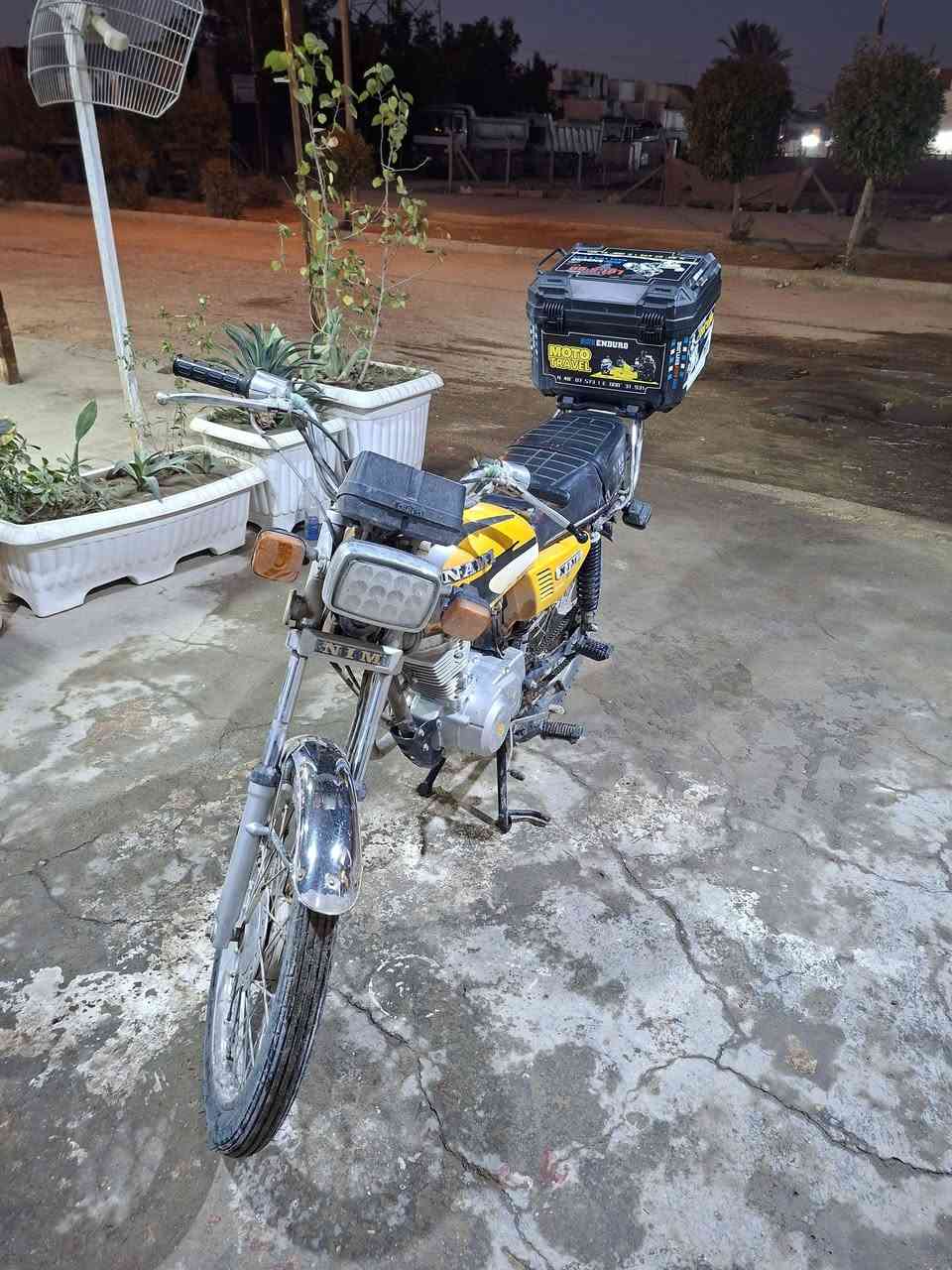 دراجة نامة امتياز موديل 2023 

للبيع السعر 450 مكان الدراجه  الحلة الجزائر 

اتصل على الرقم ***********
