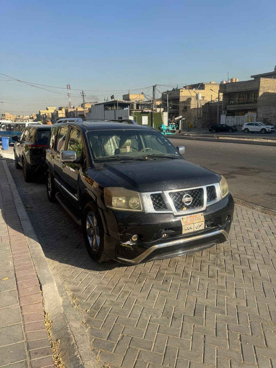 سلام عليكم نيسان ارمادة للبيع موديل 2012 خليجي فول مواصفات LE سياره مصبوغ عام للجمالية سياره شايدله منظومه غاز 80 التر  مكان سياره بغداد رقم *********** وتساب
