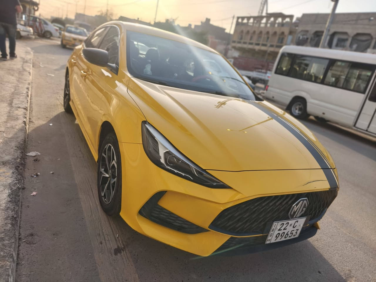 السلام عليكم شباب 
MG gt 
2023 
السعر 110$ 
للاستفسار ... ***********
مكاني بغداد / الكرخ
