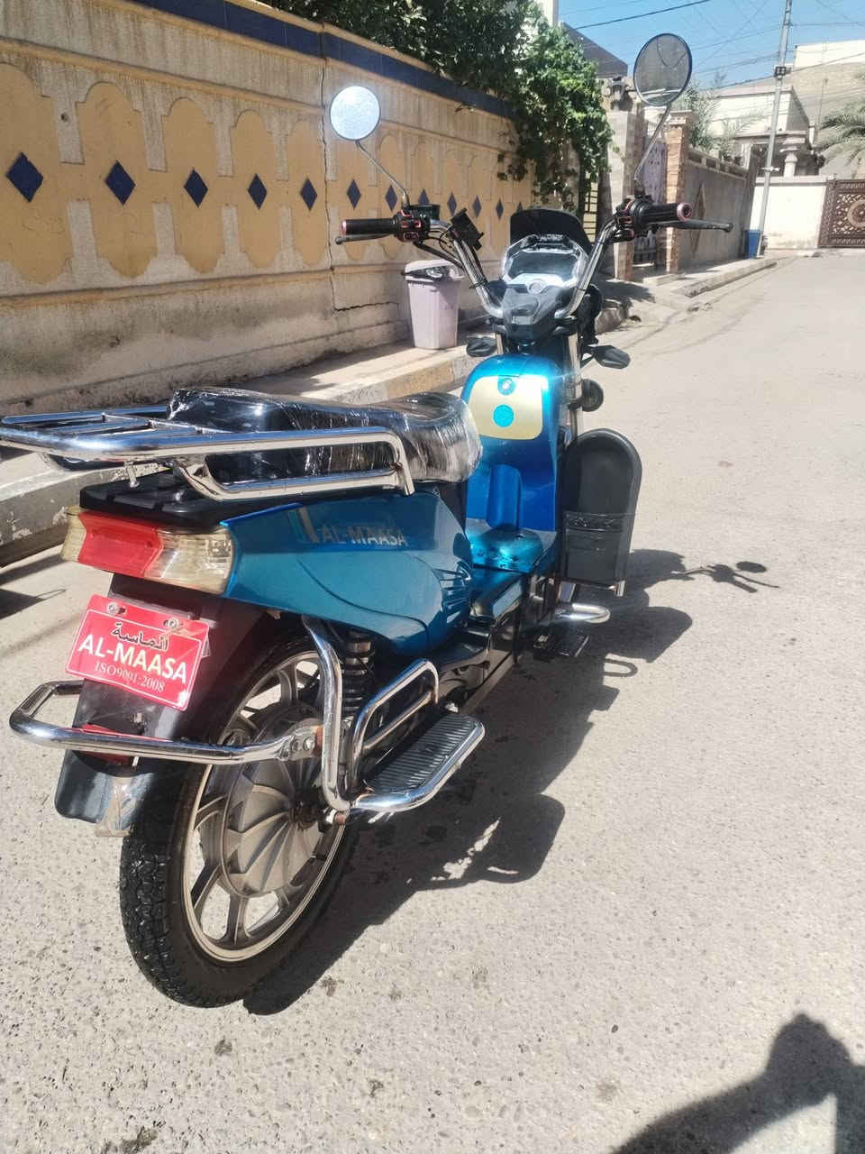 دراجة للبيع موديل 24بطاريات نضاف يقرن 11كهربايات شقالة  جهاز مانع سرقه جهاز تشقيل من بعد سعر 380وبي مجال ***********

