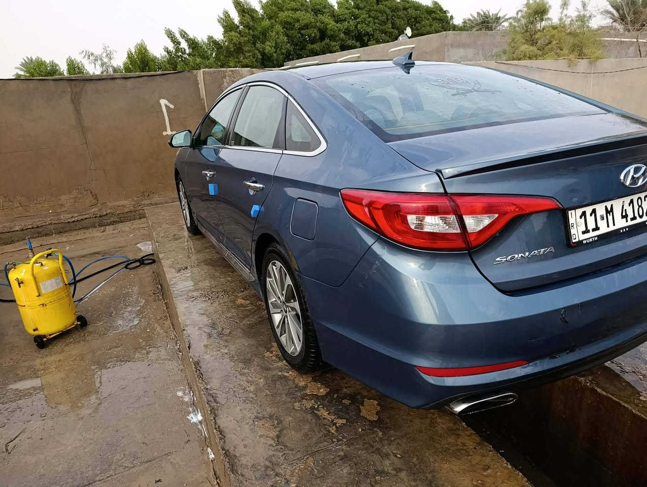 سوناتا 2015 هزه جديده رقم جديد السياره نضيفه ماشيه 114 جاملغ مبدل الامامي شويه صبغ بالباب والبنيد  نضيفه السياره 
سبورت بصمه  فول ماعدا الفتحه 
***********
