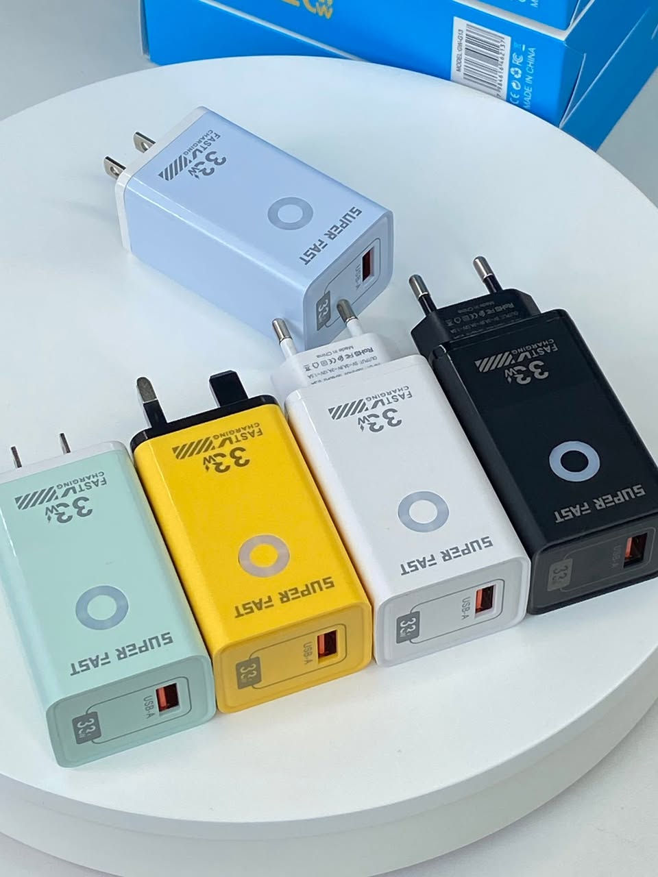 New design
A+C  12W/ 15W/ 20W
1×USB  QC-25W
2×USB  15W
US/ EU/ UK
250pcs/ CTN
 WhatsApp / Wechat:+8615707681640 Linda Zeng

#manufacture 
#OEM #ODM
#mobileaccessories #accessories #datacable #CABLE #powerbank  
#MadeinChina  #products
#Wirelesscharger  #batterypack
#TravelAdaptor #UniversalAdaptor #Type-C #Micro 
#fastcharging  #USBcharger
#ChinaSupplier #ChargingCable
#FastCharging #USBcable
#ChargerFactory #CableOEM
#ElectronicsSupplier
#GadgetWholesale
#ElectronicsFactory #BulkOrders
#WholesaleElectronics
#MobileAccessories


**إذا كنت صاحب هذا الإعلان وتريد حذفه لأي سبب، رجاءا أرسل رسالة إلى الدعم الفني**