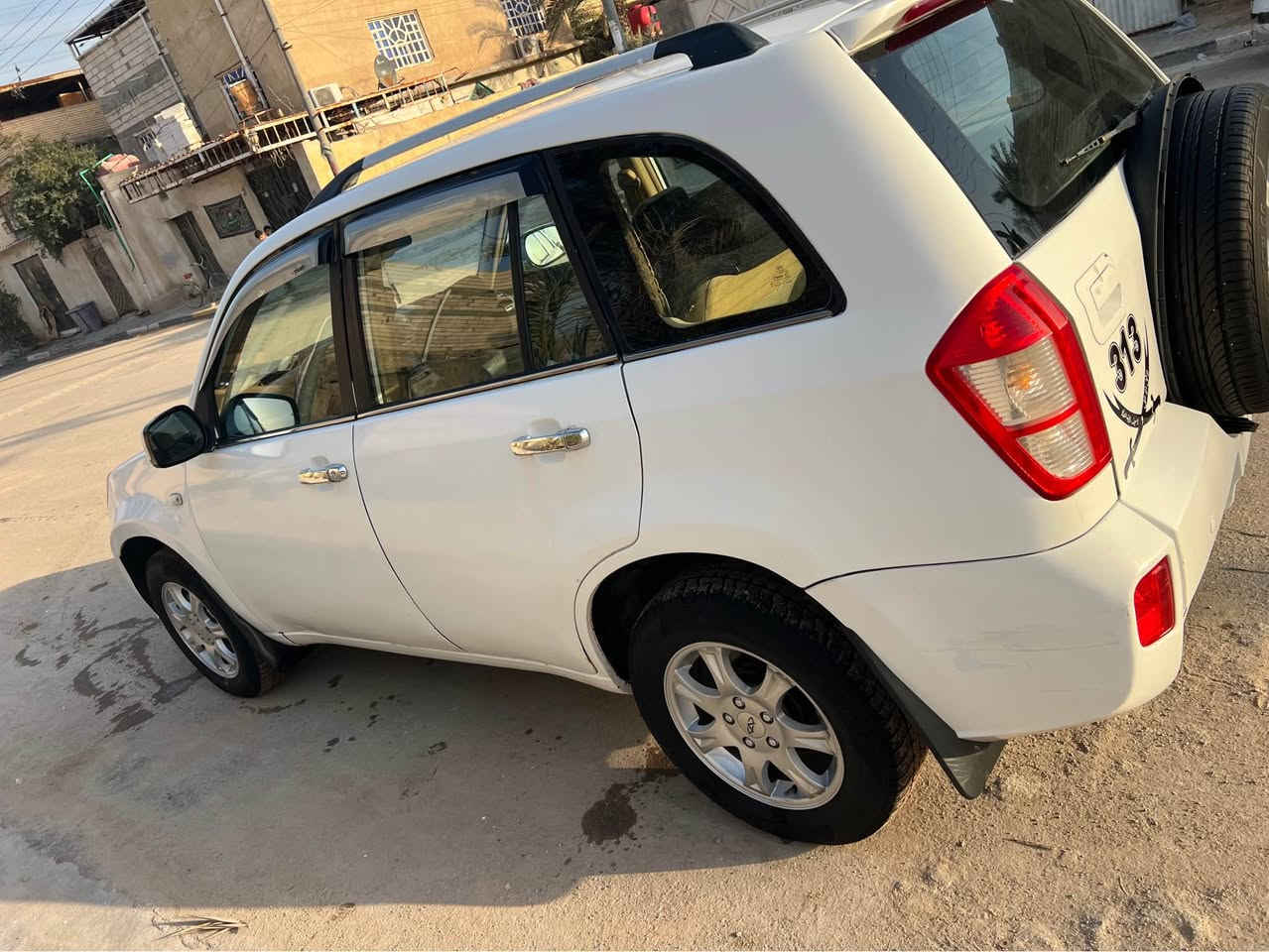 للبيع شيري تيكو. 2013 
سياره جاهزه مكينه بلادي. 
سعر 58$  وبيه مجال بسيط.    *********** البصرة, العراق
