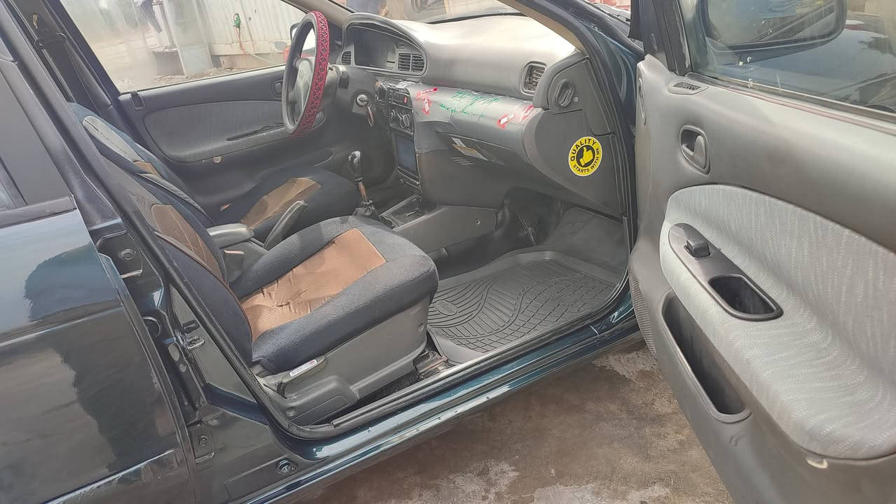 البيع كيا سيفيا موديل 96 رقم بغداد مشروع وطني  سنويه ال 29 كير عادي محرك مفتوح مكينه  وكير مكفولات 
تخم تاير حداديه امامي و خلفي جديد 
كهربائيات كل شغاله جام اربعه شغاله 
سياره مصبوغة الجماليه مكفوله من كص وضربه وكلبه شرط 
دواخل نضيفه 
اليتات جديد 
كهربائيات محرك جديد 
سياره حلوه وكاعده السعر ،37 مكاني بابل ***********
غير متواجد عل فيس
