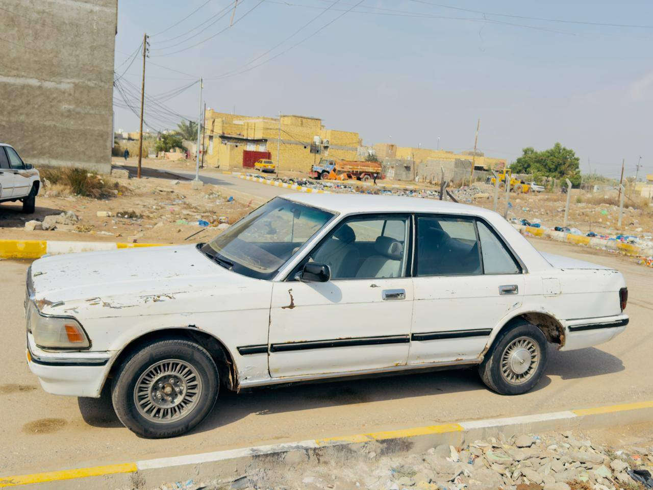 سيدان تكم موديل 1988 رقم أنبار الماني مشروع وطني مداور ثاني يوم عندنا وكاله عامة ام الباركود 
كير ومحرك ونجي 6 سلندر الكير النمرة الثالثه ماطيح المكينه نضيفه 
طخم تاير ويل كب
دواخل نضيفه 
عنبار وبريشر وباتري وراديتر جدد
كهربائيات كلها تشتغل 
مكان السياره الناصرية المركز
السعر  21 وبيه مجال 
للاستفسار  ***********
