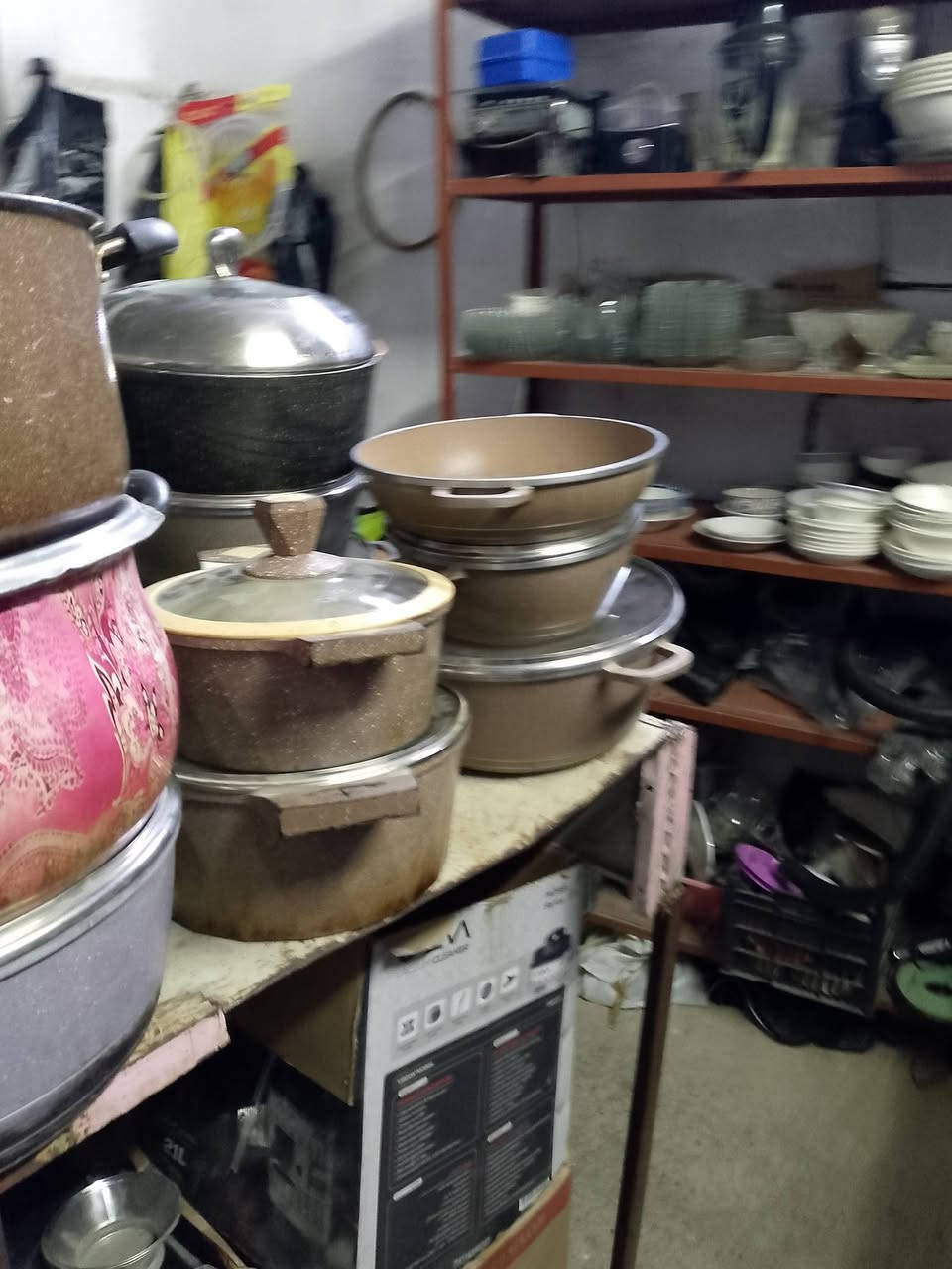 السلام عليكم
ستفتح هذه الباله غدا الإثنين في الساعة العاشره صباحآ أن شاء الله في حي سومر  فرع عماره الحمداني فرع فلس ونص القديم بعد صيدليه التنسيم بدايت الفرع تقريبا قرب الوكيل أبو ياسر الفرع مقابيل مجمع ماريا....
مع توفر جميع أدوات جدر الظغط وأدوات الخلاطات وادوات المكانس الكهربائيه..
ملاحظه ملاحظه ملاحظه..
البيع والمعامله عن طريق المحل فقط.. 
اعتذر عن الحجز لعدم مصداقيه البعض..
للإستفسار..
***********
***********
