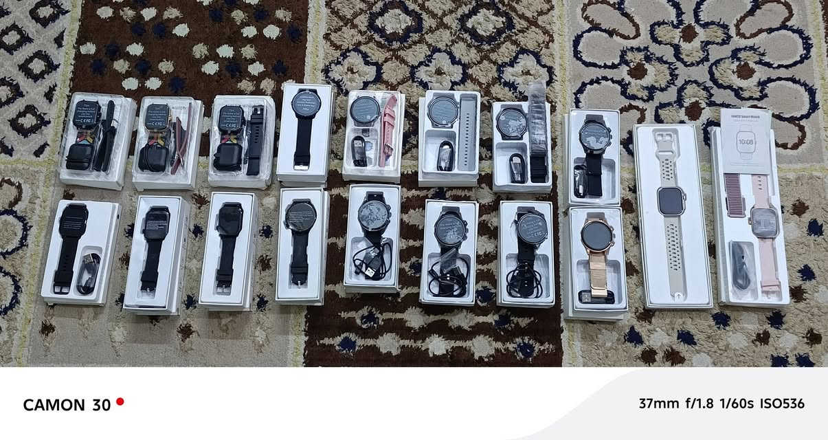 ساعه سمارت جديد مال امازون شلعه العدد 18 ساعه بيحن شلعه السعر 200 مع التوصيل  ***********
