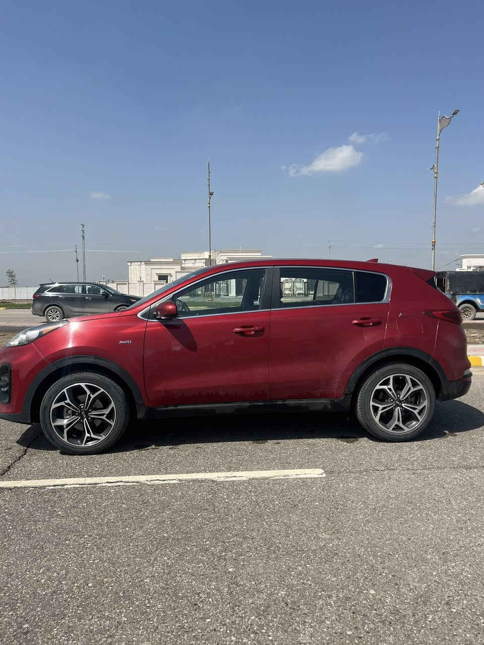 السلام عليكم سبورتج 2022 وارد امريكي ضرر موضح بالسونار نص فول رقم اربيل تحويل اوكالة حاضر السعر 165$بيها مجال مكان السيارة صويرة ***********
